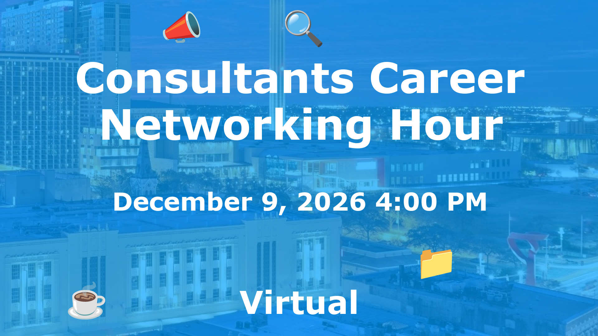 Consultants Career Networking Hour event image
